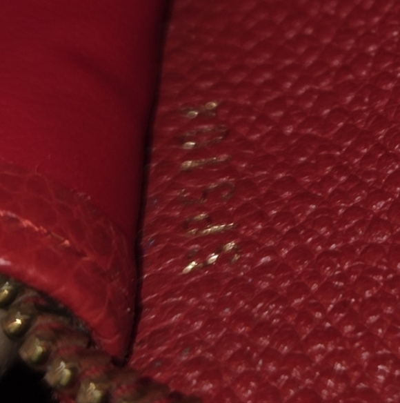 Louis Vuitton Cherry Monogram Emprente Embossed Leather Wallet